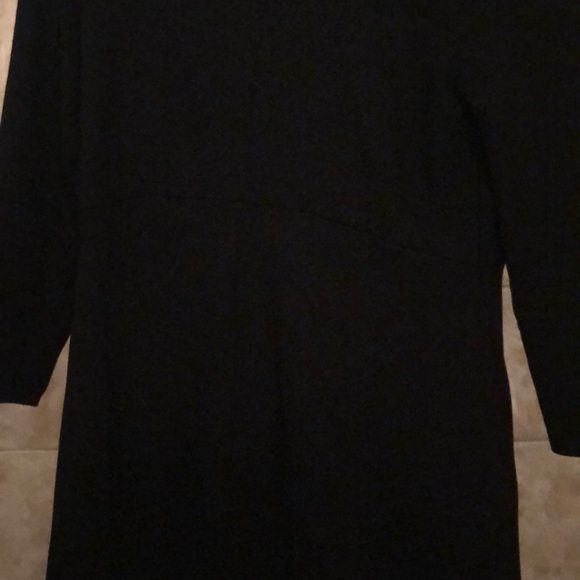 Isabella Oliver Maternity Mock Neck Flare Dress 2 - Picture 6 of 8